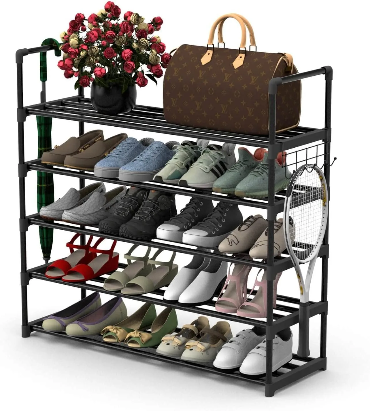 Metal Shoe Rack- For Footwear Collection - Home Expert Solutions