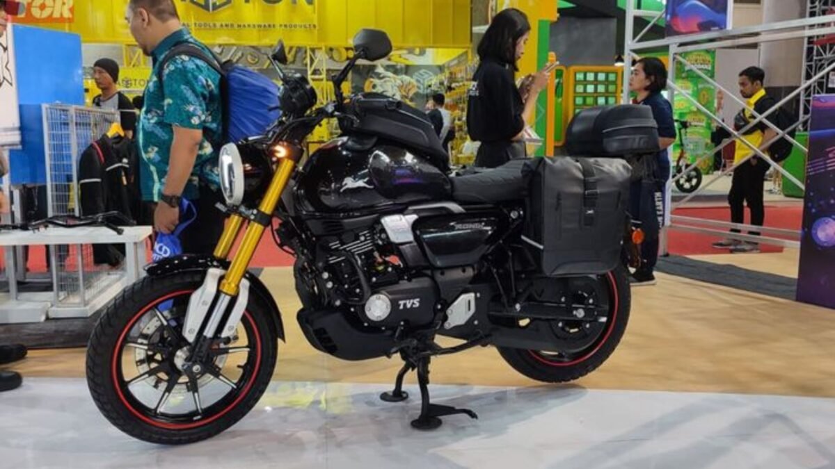 DMWork Motorcycles Luncurkan Aksesori Modifikasi Custom Untuk TVS Ronin Di Bali